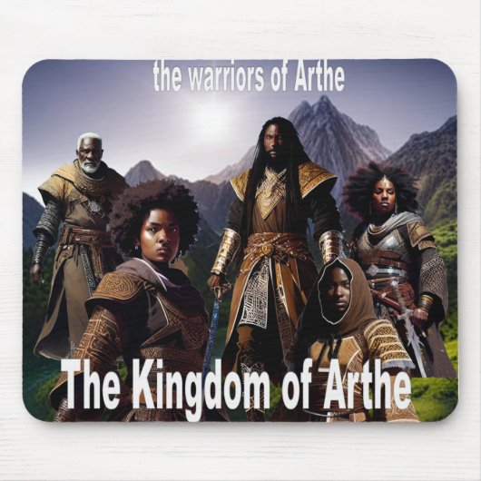 Krieger von Arthe Mousepad (Vorne)