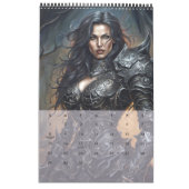 Krieger von Dunkel und Licht durch Ivy und Bat Art Kalender (Mär 2026)