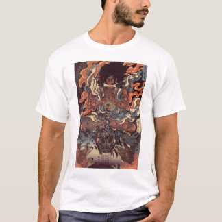 Krieger vs. Dämonenschlange T-Shirt