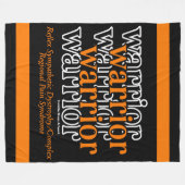 Krieger/Wiederholt... RSD/CRPS Fleece Blanket (Vorderseite (Horizontal))