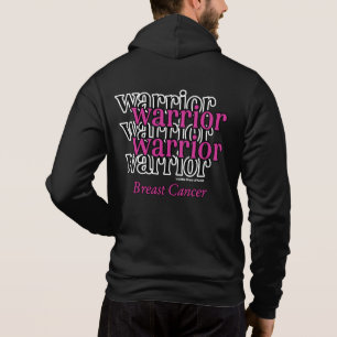 Krieger/Wiederholter Brustkrebs Hoodie