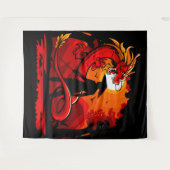 Krieger Wrath Wandteppich (Vorderseite (Horizontal))