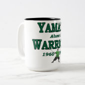 Krieger Yamatos HS Japan Zweifarbige Tasse (Vorderseite Links)