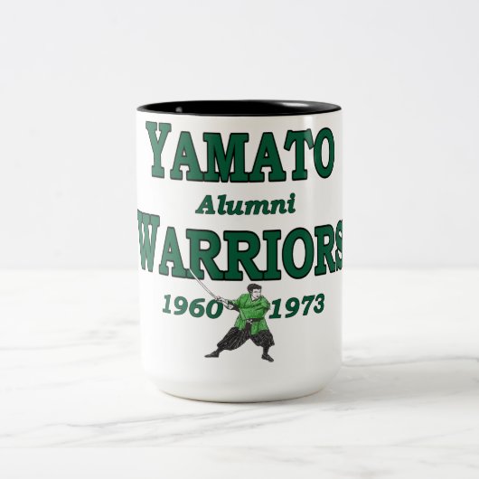 Krieger Yamatos HS Japan Zweifarbige Tasse (Mittel)