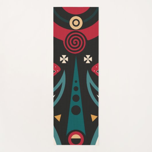 Krieger Yogamatte (Vorderseite)