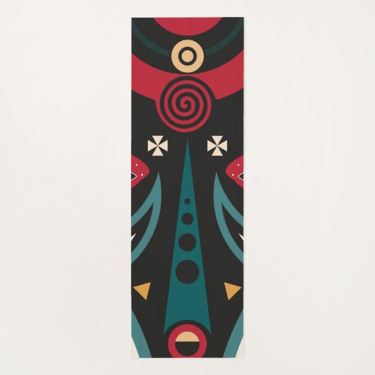 Krieger Yogamatte (Rückseite)