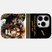 Kriegerbanden mit Löwengeist Case-Mate iPhone Hülle (Rückseite (Horizontal))