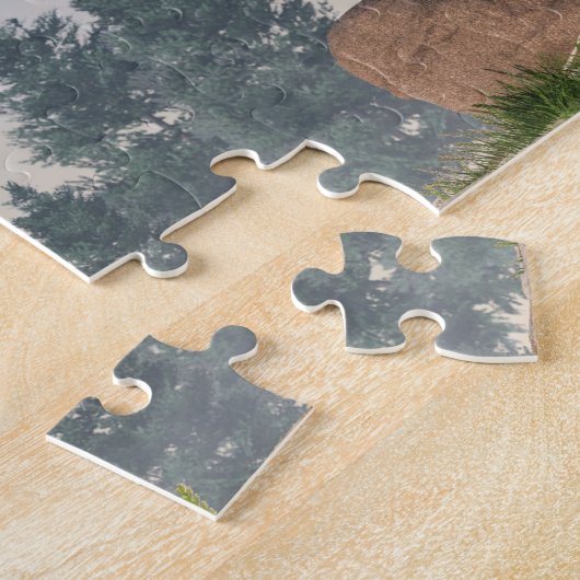 Kriegerfrau und Kriegspferd Puzzle (Seite)