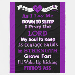 Kriegergebet...Fibro Fleecedecke