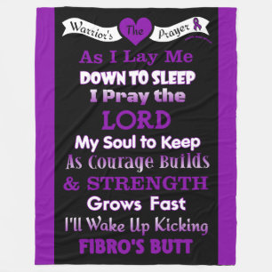 Kriegergebet...Fibro Fleecedecke