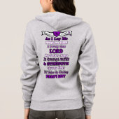 Kriegergebet...Fibro Hoodie (Rückseite)