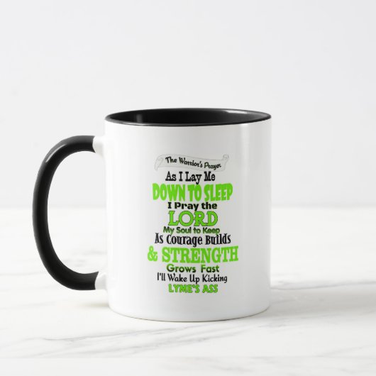 Kriegergebet.. Lyme Tasse (Links)