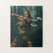 Kriegergeist des Wikinger-Channeling Puzzle (Vertikal)