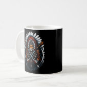 Kriegergeist entfesselt kaffeetasse (Vorderseite Links)