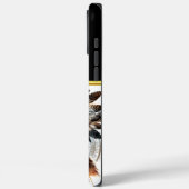 Kriegergeist vereint Wolf und indigene Frauen Case-Mate iPhone Hülle (Rückseite / Links)