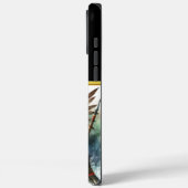 Kriegergöttin mit ihrem Wolfsbegleiter Case-Mate iPhone Hülle (Rückseite / Links)