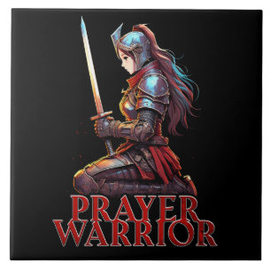 Kriegerin Christi 2 Timothy 2:3 Christlich Fliese