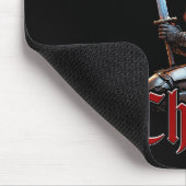 Kriegerin Christi 2 Timothy 2:3 Christlich Mousepad (Ecke)