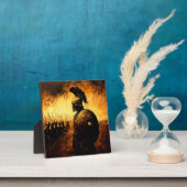 Kriegerin Fotoplatte (InSitu)