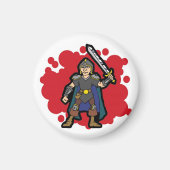 Kriegerin Magnet (Vorne)