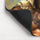 Kriegerin Mousepad (Ecke)