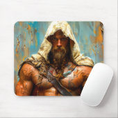 Kriegerin Mousepad (Mit Mouse)