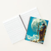 Kriegerin Notizblock (Innenseite)