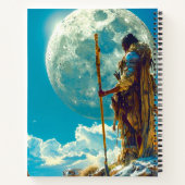 Kriegerin Notizblock (Rückseite)