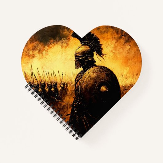 Kriegerin Notizblock (Vorderseite)