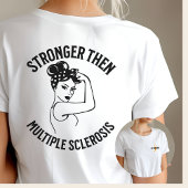 Kriegerin, orangefarbenes Band, Bewusstsein, Train T-Shirt