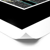 Kriegerin Poster (Ecke)