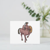 Kriegerin Postkarte (Stehend Vorderseite)