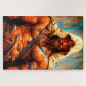 Kriegerin Puzzle (Horizontal)