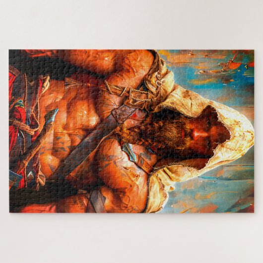 Kriegerin Puzzle (Horizontal)