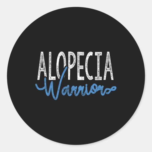 Kriegerin Runder Aufkleber (Vorderseite)