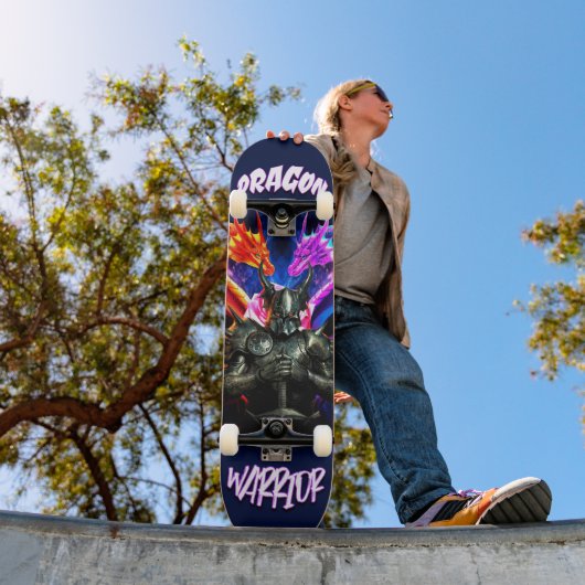 Kriegerin Skateboard (Außenbereich 1)