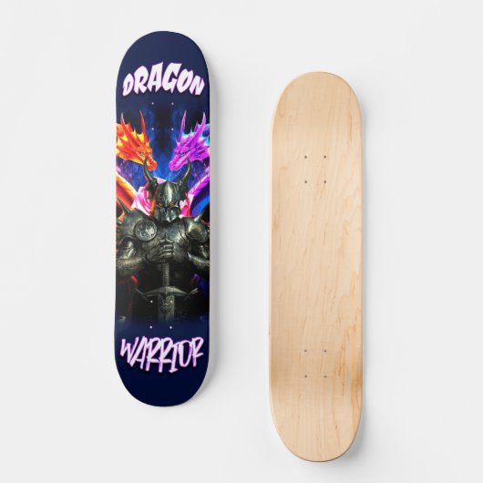 Kriegerin Skateboard (Vorderseite)