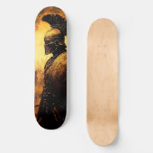 Kriegerin Skateboard (Vorderseite)