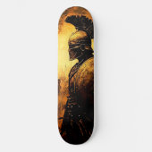Kriegerin Skateboard (Vorderseite)