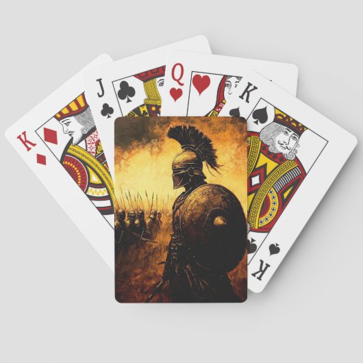 Kriegerin Spielkarten (Rückseite)