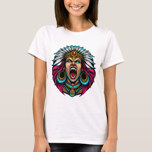Kriegerin T-Shirt (Vorderseite)