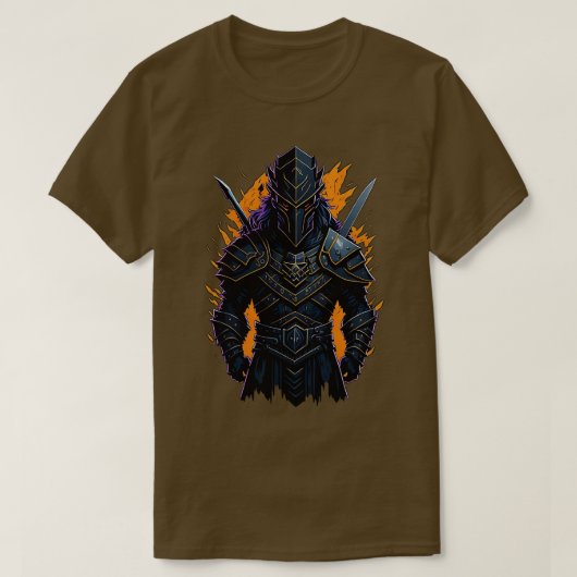 Kriegerin T-Shirt (Design vorne)