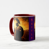 Kriegerin Tasse (Vorderseite Links)