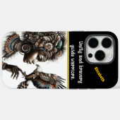 Kriegerin verbindet sich mit ihrem Adler Case-Mate iPhone Hülle (Rückseite (Horizontal))