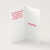 Kriegerin verlangt Übergabe der Schokoladenkizze (Innenseite)