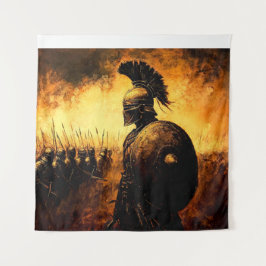 Kriegerin Wandteppich