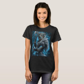 Kriegerin Wikingerin T-Shirt (Vorne ganz)