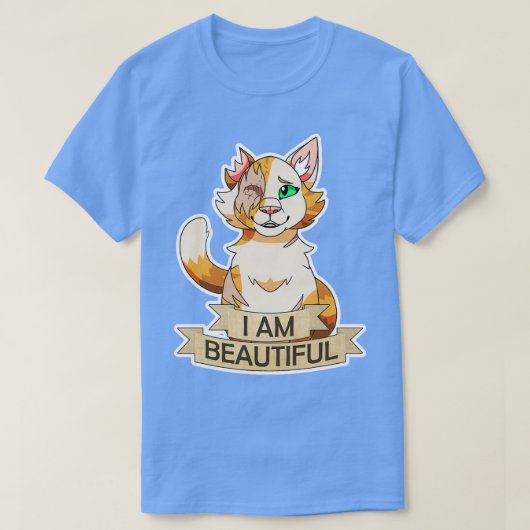 Kriegerkatzen Ich bin schön Brightheart T-Shirt (Design vorne)
