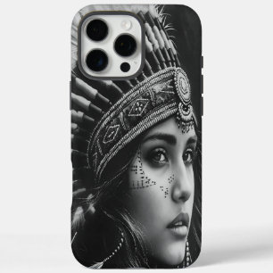 Kriegermädchen in einem mystischen Reich iPhone 16 Pro Max Hülle