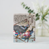 Kriegermonk Postkarte (Stehend Vorderseite)